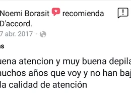 D'accord depilación