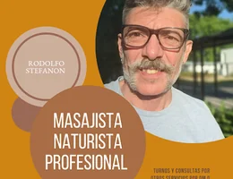 Masajista Masculino Naturista Profesional